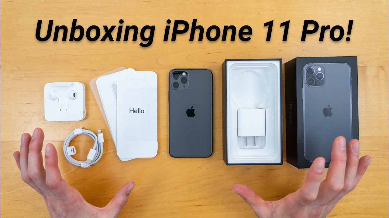 iPhone 11 Pro Unboxing - What's Included!