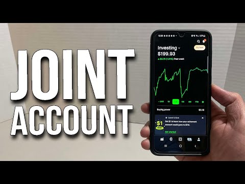 Robinhood Joint Account - What it Looks Like (Getting Started)
