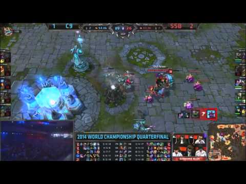 C9 vs SSB Crazy ending (Game 4)