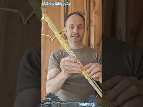 Säbel des Militärgenerals Löwenkopfsäbel Produktvideo