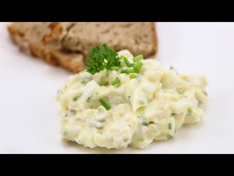 Schneller und leckerer Eiersalat