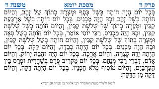מסכת יומא פרק ד משנה ד