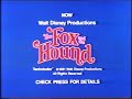The Fox And The Hound Cinema Trailer 1981