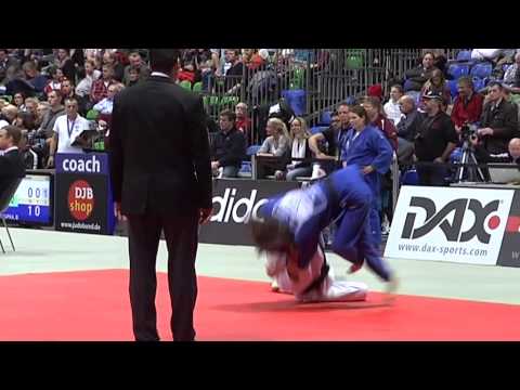 Judokas in der Arena