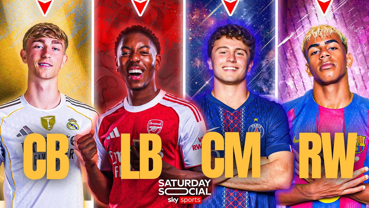 Picking The BEST European Wonderkid in EACH Position! 💫🌍 | Saturday Social