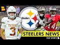 Steelers Rumors: TRADE For Chris Olave, Chris Godwin? + ESPN Predicts PIT Drafts Quinn Ewers In 2025