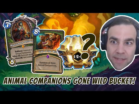 The Huntsman Altimor Bucket is Crazy Good! - Hearthstone Arena