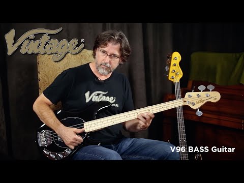 Vintage V96 Reissued Series 4-String image 15