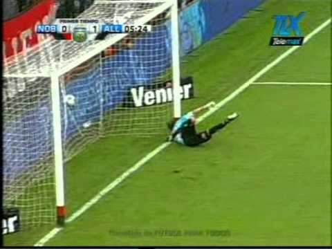 Newell´s 0 All Boys 1, gol de Mauro Matos