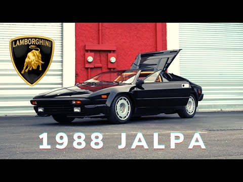 Thumbnail for THE SMALLER AND RARER BABY COUNTACH - THE LAMBORGHINI JALPA by Lamborghini Jalpa, Lamborghini, Lamborghini Countach, video, Tracta, Car, Vehicle, vide