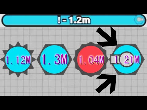 Diep.io - Smasher Branch 1 Million: The Final Chapter (Auto Smasher, 1.21M Score)