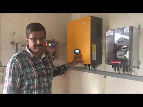 Solar Grid Tied System With Net Metering