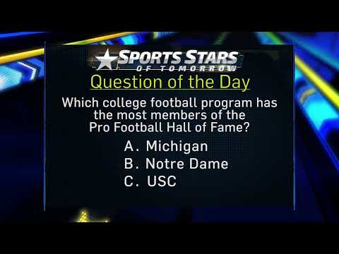 Question of the Day: NCAA Programs in the Pro Football Hall of Fame
