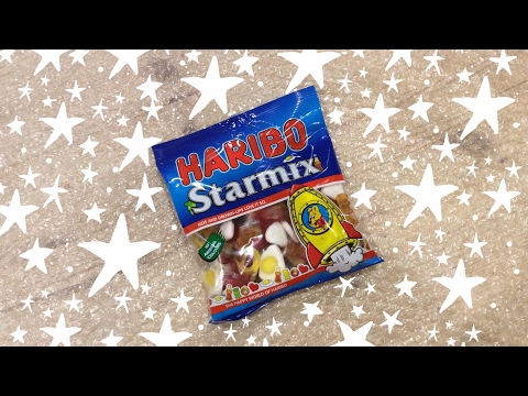 Sharing Haribo Starmix, like a Haribo commercial