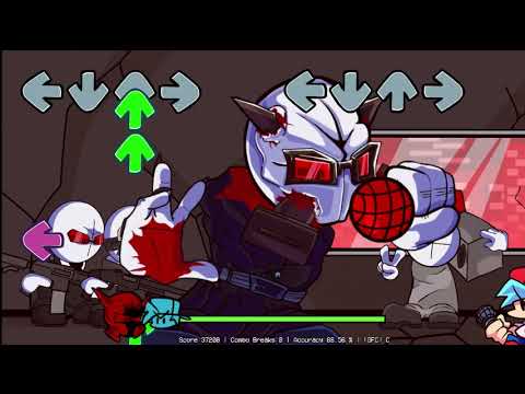 FNF VS Mag Agent FULL WEEK [HARD] Torture Demo over Tricky 2.0 [fnf]