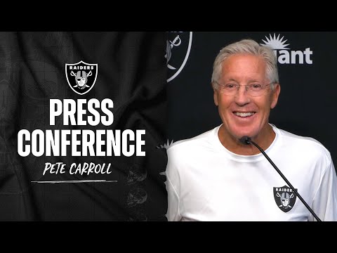 Pete Carroll Presser - 7.22.25 | Raiders | NFL