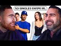 LosPollosTV And Dad React To 50 Strangers Swipe On Each Other Season 4