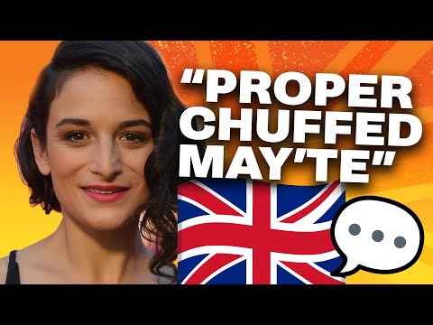 Teaching Jenny Slate British slang! (Marcel The Shell With Shoes On)