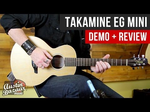 Takamine EG Mini Acoustic-Electric Travel Guitar Demo