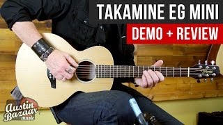 Takamine EG Mini Acoustic-Electric Travel Guitar Demo