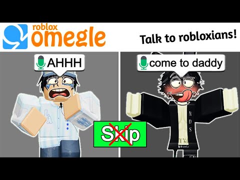 Roblox Omegle VOICE CHAT... But i cant SKIP ANYONE 3