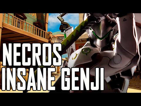 49 ELIMS! NECROS GENJI MAIN! GAMEPLAY OVERWATCH SEASON 26 TOP 500
