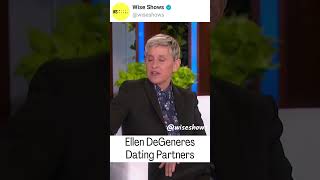 Ellen DeGeneres Dating Partners #ellendegeneres #comedian #standupcomedy #actor #movieactres #ellen
