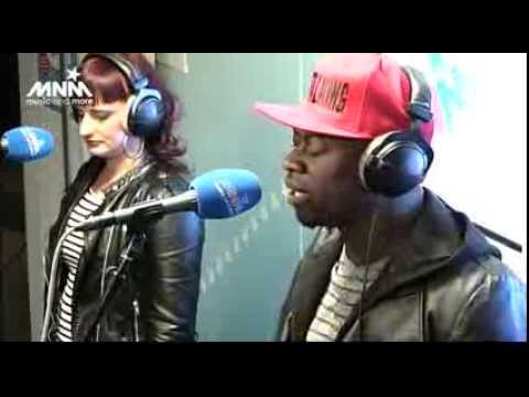 David Latour, Narco, Miss Redhead performing the hit Lady Masquerade on mnm Radio