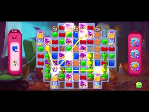 Homescapes Level 8364 夢幻家園第8364關 ～～ no boosters