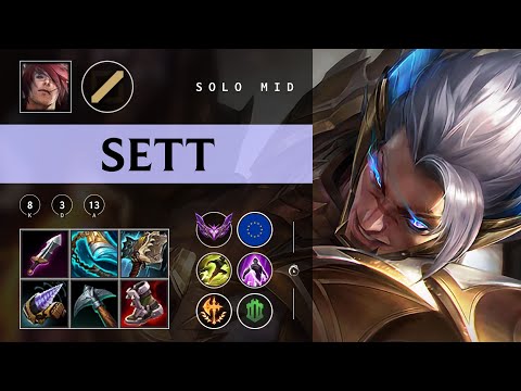 Sett Mid vs Yasuo - EUW Master Patch 25.23