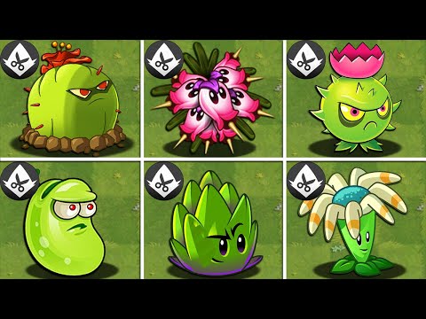 Plants vs Zombies 2 Final Boss - All PIERCING Plants Max Level vs PvZ 2 Final Bosses Fight!