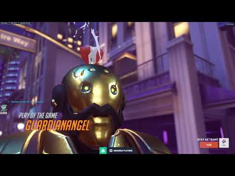 IDDQD ASHE MAIN - GOLD DMG! POTG! [ OVERWATCH SEASON 19 TOP 500 ]