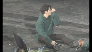 세븐틴(SEVENTEEN)_웃음꽃 이벤트(smile flower event)_우지 직캠(Woozi focus) @캐럿랜드 180203
