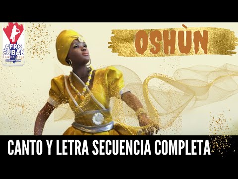 OCHÚN CANTO Y LETRA SECUENCIA COMPLETA 🌻🌻🍯🌻
