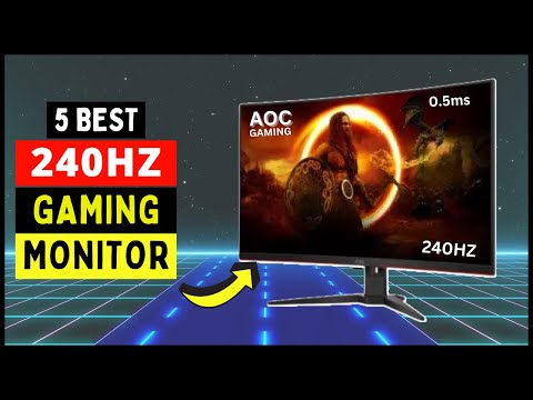 Top 3: Best 240Hz Monitor of 2023 | Best 240Hz, 1440p, 4K, 1080p Gaming Monitor with Budget