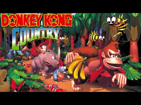 Donkey Kong Country - Mine Cart Madness (Super Nintendo)
