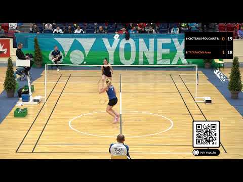 CLOTEAUX-FOUCAULT Romane vs TATRANOVA Anna | 1/2 S1