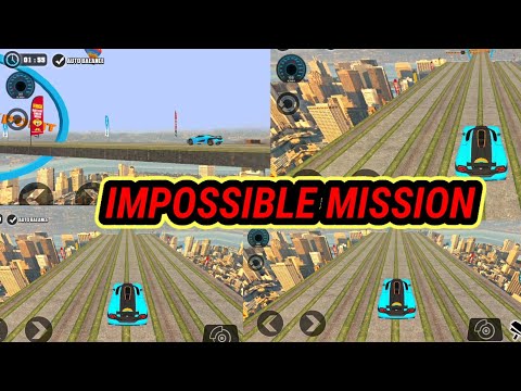 Impossible Stunt Car Tracks 3D: Blue Car Driving Stunts Levels 14 & 15 - Android #GamePlay 2019