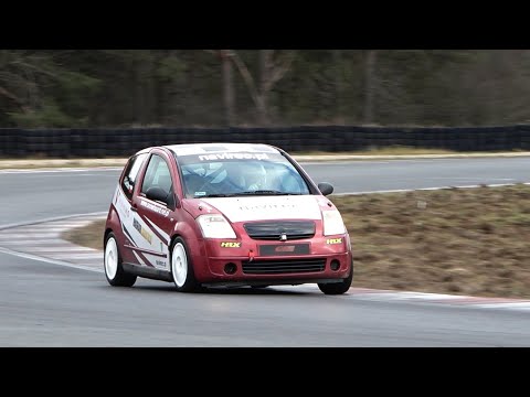 Patryk Gerber, Citroën C2 VTS - VII SuperOES Tor Poznań 2022 - 14.01.2023