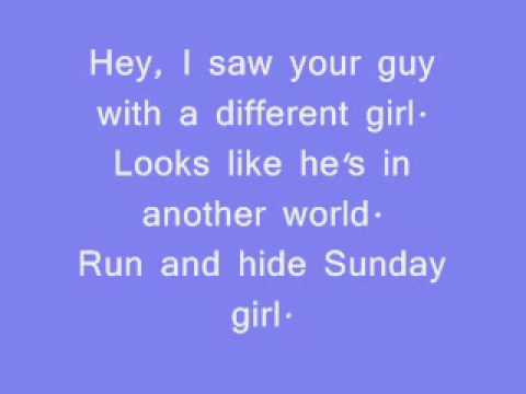 Sunday Girl-Blondie Lyrics