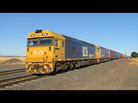 7901V Mildura Container Train - PoathTV Australian Railways