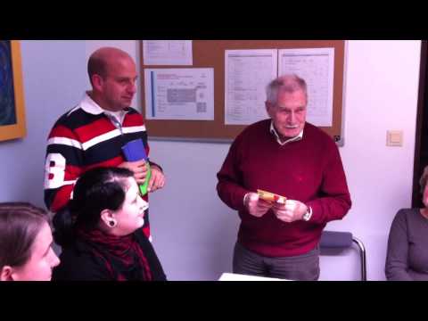 Ansprache vor Mitarbeiter