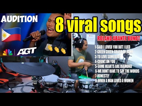8 VIRAL SONG OF ROLAND ABANTE BUNOT WITH DRUM COVER