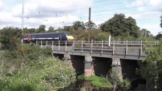 preview picture of video 'East Coast Mainline Near Lolham 20.08.2011'