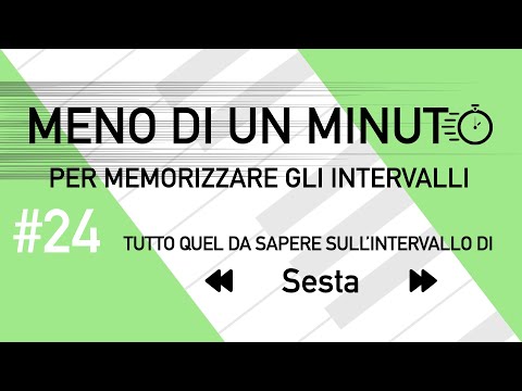 INTERVALLI #24 Tutto quel da sapere sull'intervallo di Sesta