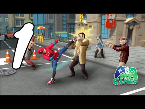 Spider Fighter: Superhero Revenge Gameplay Walkthrough #1 (Android, IOS)