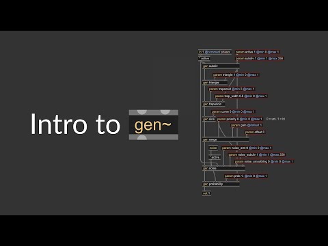 Why I use gen~