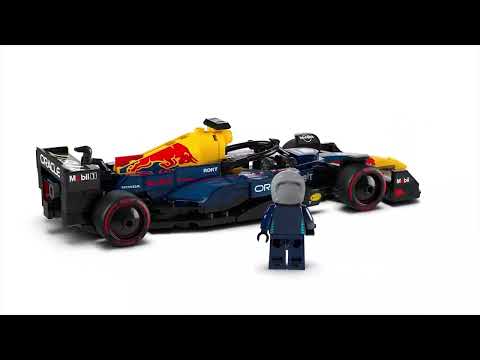 thumbnail video image 2 of Set LEGO Speed Champions Auto de Carreras Oracle Red Bull Racing RB20 F1 77243, 2 of 5