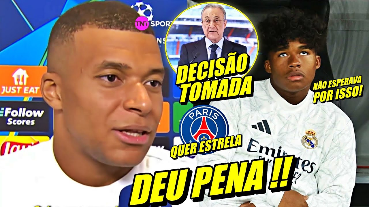 L0UCURA !! DECISÃO DO REAL MADRlD CHOCA O MUNDO ! MBAPPÉ MANDANDO NO TIME