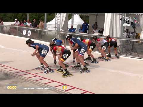 1000 Mts Sprint Youth Ladies -  Semi Final | European Championships 2023 - Valence D'Agen